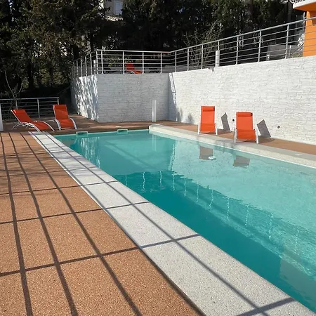 Orange On The Cote D'azur 6br 11pax Ac Private Heated Pool Bbq Mountain View Villa
