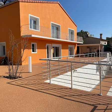 Orange On The Cote D'azur 6br 11pax Ac Private Heated Pool Bbq Mountain View Villa