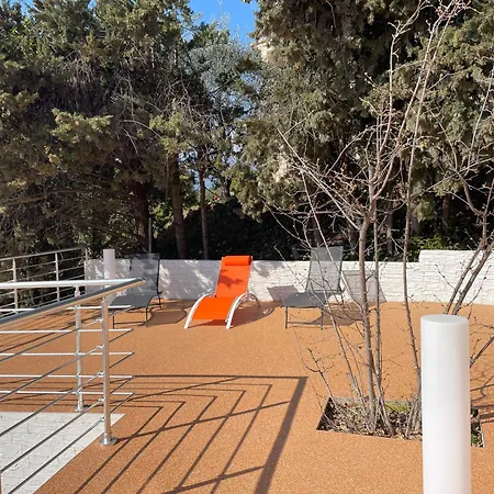 Orange On The Cote D'azur 6br 11pax Ac Private Heated Pool Bbq Mountain View Villa